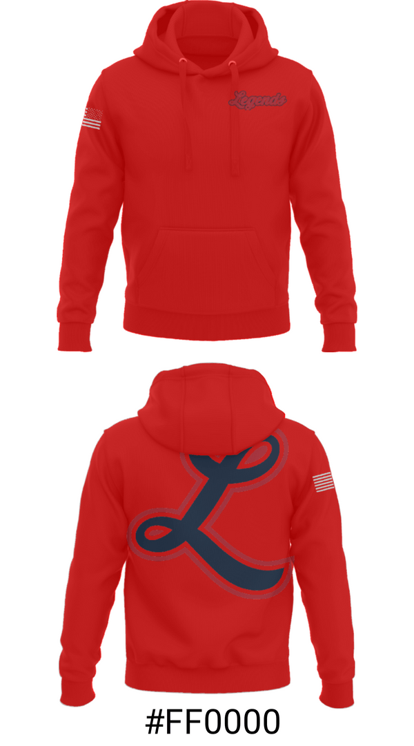 Hoodie, Louisville Legends Baseball, Baseball, Teamtime, Team time, sublimation, custom sports apparel, team uniforms, spirit wear, spiritwear, sports uniforms, custom shirts, team store, custom team store, fundraiser sports, apparel fundraiser
