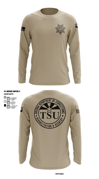 Long Sleeve Performance Shirt, TSU, Police, Teamtime, Team time, sublimation, custom sports apparel, team uniforms, spirit wear, spiritwear, sports uniforms, custom shirts, team store, custom team store, fundraiser sports, apparel fundraiser