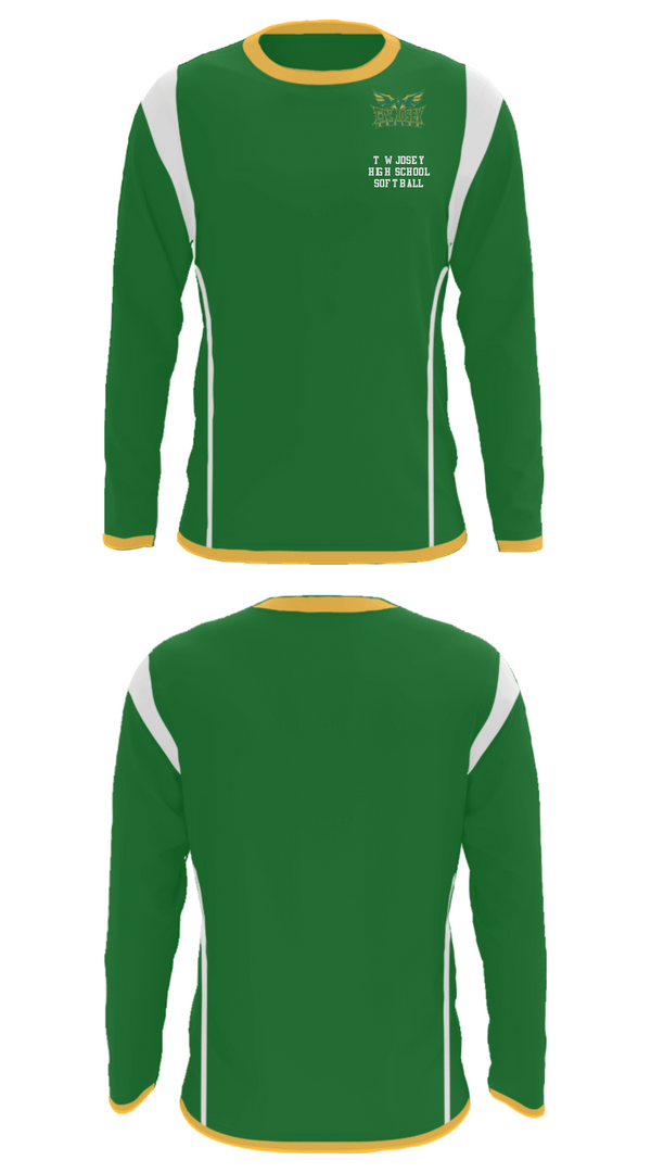 Long Sleeve Performance Shirt, T W Josey High School Softball, Softball, Teamtime, Team time, sublimation, custom sports apparel, team uniforms, spirit wear, spiritwear, sports uniforms, custom shirts, team store, custom team store, fundraiser sports, apparel fundraiser
