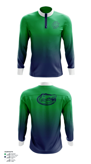 Quarter Zip Jacket, Spring Creek High School Basketball, Men's Basketball, Teamtime, Team time, sublimation, custom sports apparel, team uniforms, spirit wear, spiritwear, sports uniforms, custom shirts, team store, custom team store, fundraiser sports, apparel fundraiser