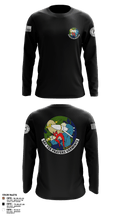 20th Intelligence Squadron 35709340 Long Sleeve Performance Polo - 9