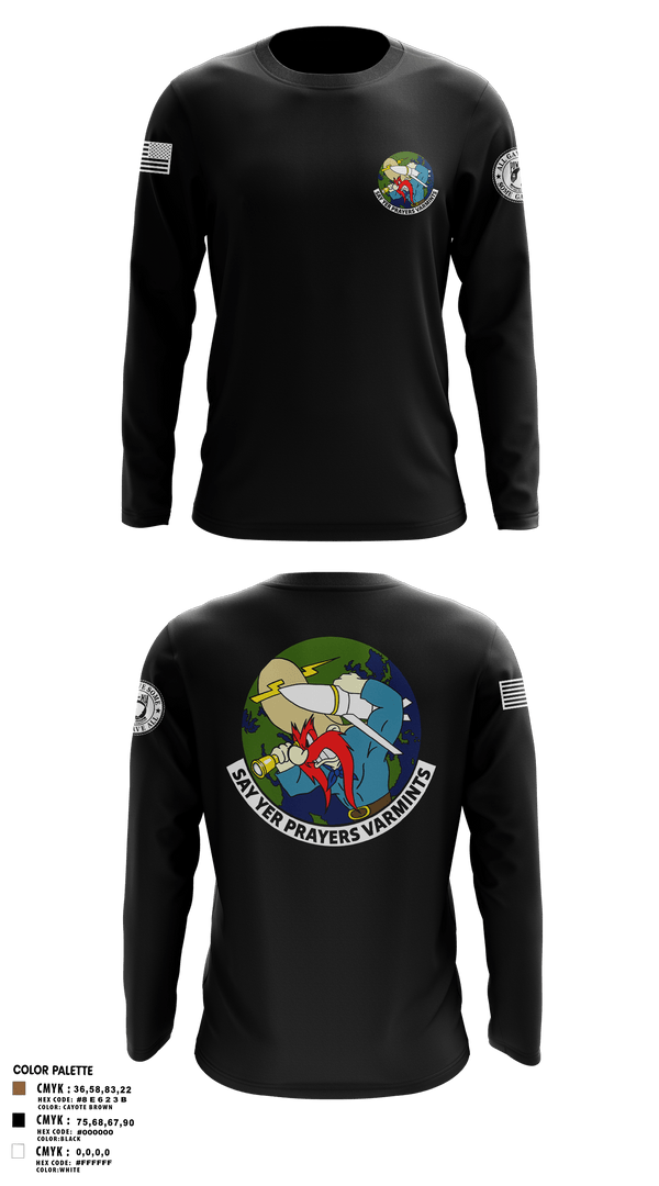 Long Sleeve Performance Polo, 20th Intelligence Squadron, Air Force, Teamtime, Team time, sublimation, custom sports apparel, team uniforms, spirit wear, spiritwear, sports uniforms, custom shirts, team store, custom team store, fundraiser sports, apparel fundraiser