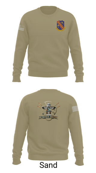 Crew Neck Sweatshirt, 1-148th HHB Medics, , Teamtime, Team time, sublimation, custom sports apparel, team uniforms, spirit wear, spiritwear, sports uniforms, custom shirts, team store, custom team store, fundraiser sports, apparel fundraiser