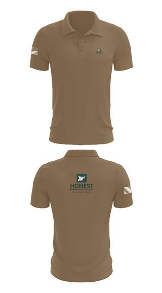 Short Sleeve Performance Polo, Honest Home Services LLC, , Teamtime, Team time, sublimation, custom sports apparel, team uniforms, spirit wear, spiritwear, sports uniforms, custom shirts, team store, custom team store, fundraiser sports, apparel fundraiser