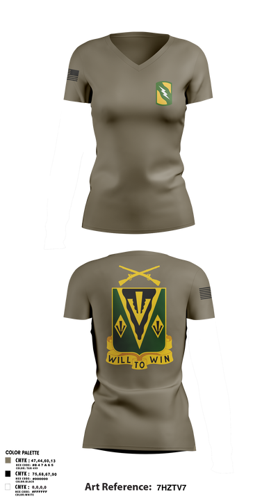 undefined Women's Short Sleeve V-neck Shirt - 1