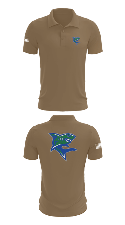 Bullshark Battalion 90693069 Short Sleeve Performance Polo - 7