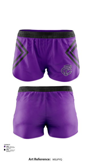 Womens Shorts, Fillmore Central High School Cheer, Cheer, Teamtime, Team time, sublimation, custom sports apparel, team uniforms, spirit wear, spiritwear, sports uniforms, custom shirts, team store, custom team store, fundraiser sports, apparel fundraiser
