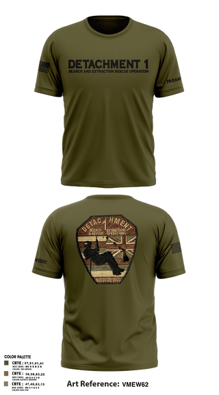 Short Sleeve Performance Shirt, Detachment 1, Air Force, Teamtime, Team time, sublimation, custom sports apparel, team uniforms, spirit wear, spiritwear, sports uniforms, custom shirts, team store, custom team store, fundraiser sports, apparel fundraiser