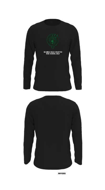 Granada Hills Charter High School Golf 84760360 Long Sleeve Performance Shirt - 27