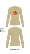 Bravo 4-5 ADA 95888654 Women's Long Sleeve V-neck Shirt - 82