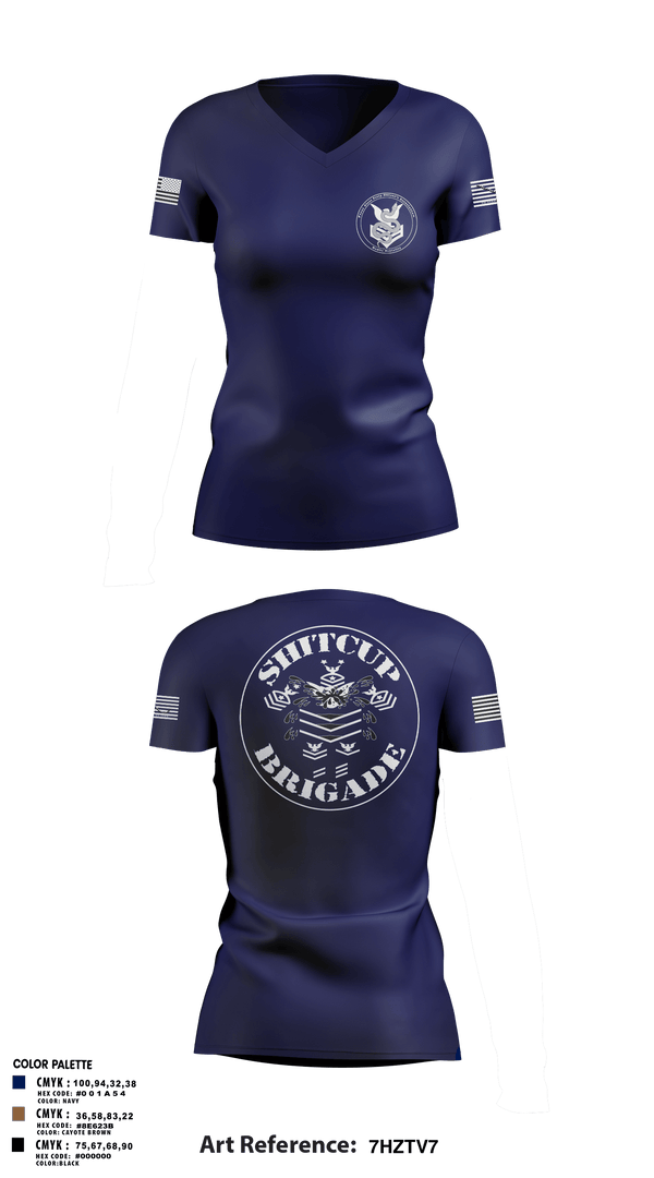 Womens Short Sleeve Vneck Shirt, USS Patriot, Navy, Teamtime, Team time, sublimation, custom sports apparel, team uniforms, spirit wear, spiritwear, sports uniforms, custom shirts, team store, custom team store, fundraiser sports, apparel fundraiser