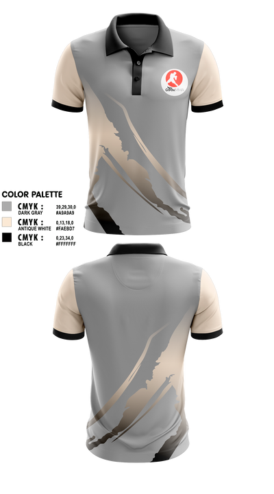 Geek MMA 61895980 Short Sleeve Performance Polo - 1