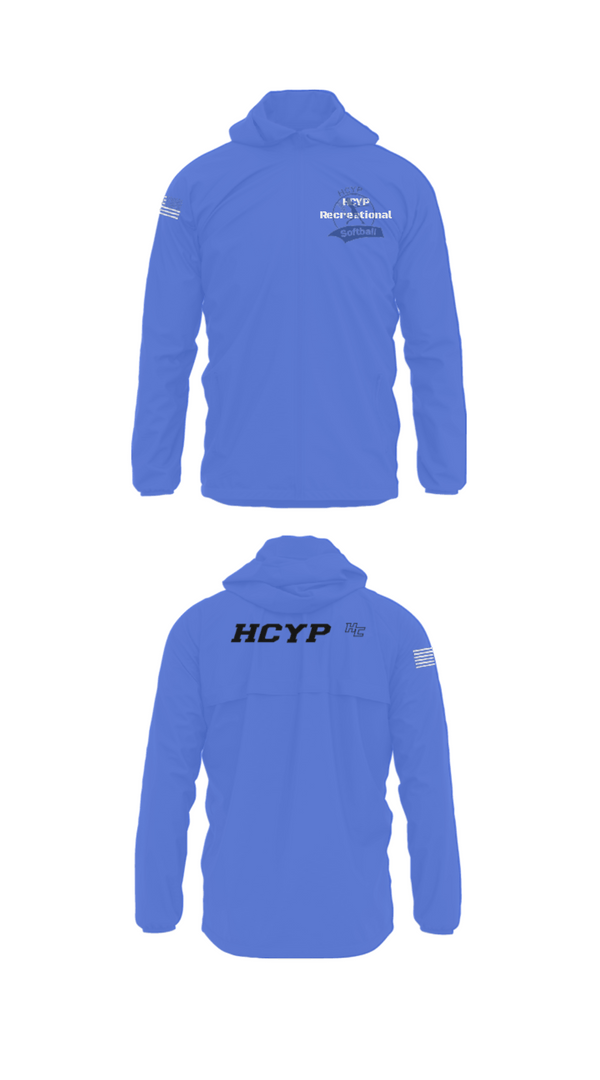 Windbreaker, HCYP Recreational, Softball, Teamtime, Team time, sublimation, custom sports apparel, team uniforms, spirit wear, spiritwear, sports uniforms, custom shirts, team store, custom team store, fundraiser sports, apparel fundraiser