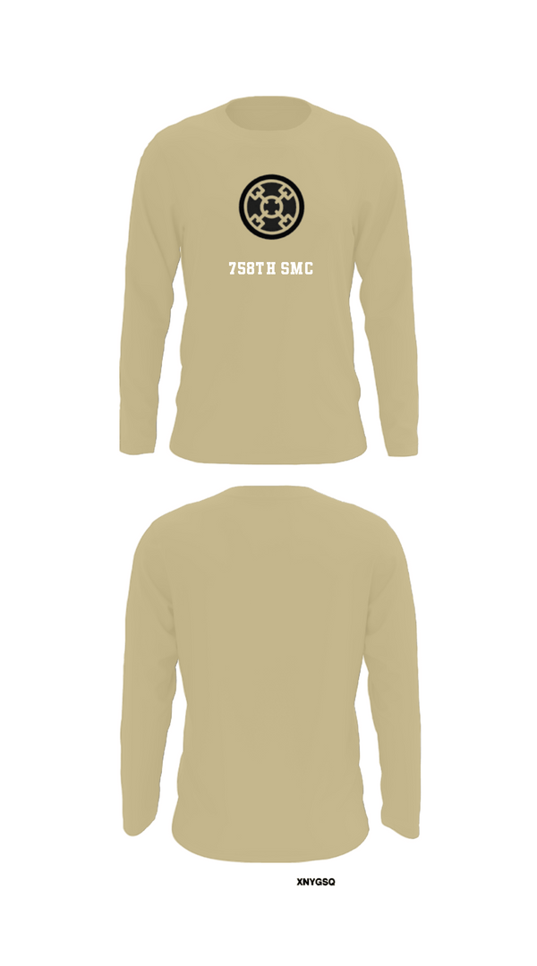 Long Sleeve Performance Shirt, 758th SMC, Army, Teamtime, Team time, sublimation, custom sports apparel, team uniforms, spirit wear, spiritwear, sports uniforms, custom shirts, team store, custom team store, fundraiser sports, apparel fundraiser