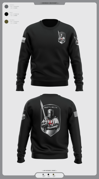 Crew Neck Sweatshirt, Gruppe Delta, Police, Teamtime, Team time, sublimation, custom sports apparel, team uniforms, spirit wear, spiritwear, sports uniforms, custom shirts, team store, custom team store, fundraiser sports, apparel fundraiser