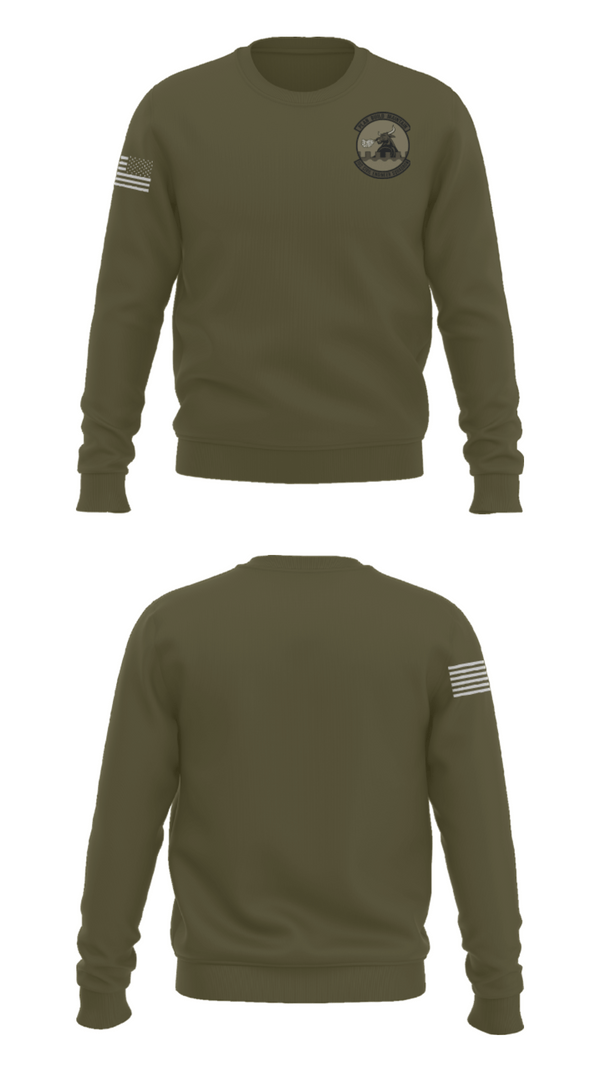Crew Neck Sweatshirt, 102nd CES, Air Force, Teamtime, Team time, sublimation, custom sports apparel, team uniforms, spirit wear, spiritwear, sports uniforms, custom shirts, team store, custom team store, fundraiser sports, apparel fundraiser