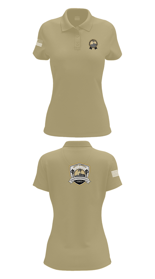 Womens Short Sleeve Performance Polo, Gold Ribbon Home Maintenance, , Teamtime, Team time, sublimation, custom sports apparel, team uniforms, spirit wear, spiritwear, sports uniforms, custom shirts, team store, custom team store, fundraiser sports, apparel fundraiser