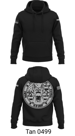 Hoodie, VALLEY K9, , Teamtime, Team time, sublimation, custom sports apparel, team uniforms, spirit wear, spiritwear, sports uniforms, custom shirts, team store, custom team store, fundraiser sports, apparel fundraiser