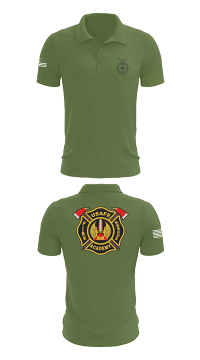 435th CTS 2997096 Short Sleeve Performance Polo - 47