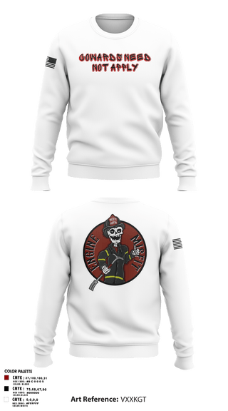 Crew Neck Sweatshirt, Engine 12, Fire Department, Teamtime, Team time, sublimation, custom sports apparel, team uniforms, spirit wear, spiritwear, sports uniforms, custom shirts, team store, custom team store, fundraiser sports, apparel fundraiser