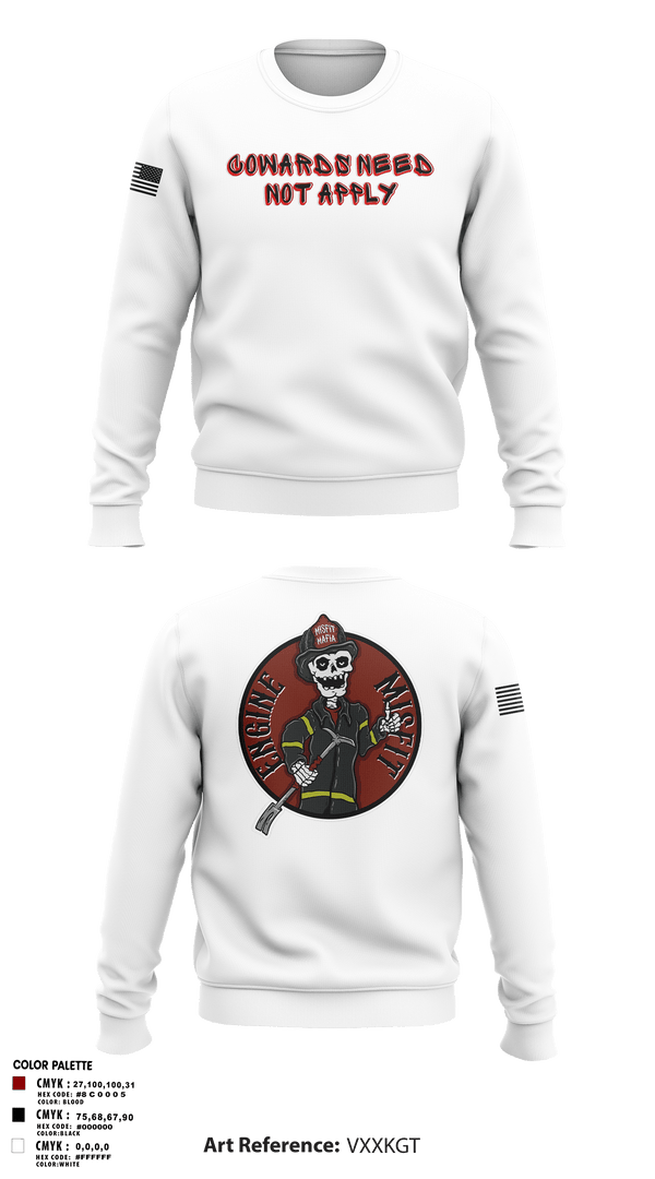 Crew Neck Sweatshirt, Engine 12, Fire Department, Teamtime, Team time, sublimation, custom sports apparel, team uniforms, spirit wear, spiritwear, sports uniforms, custom shirts, team store, custom team store, fundraiser sports, apparel fundraiser