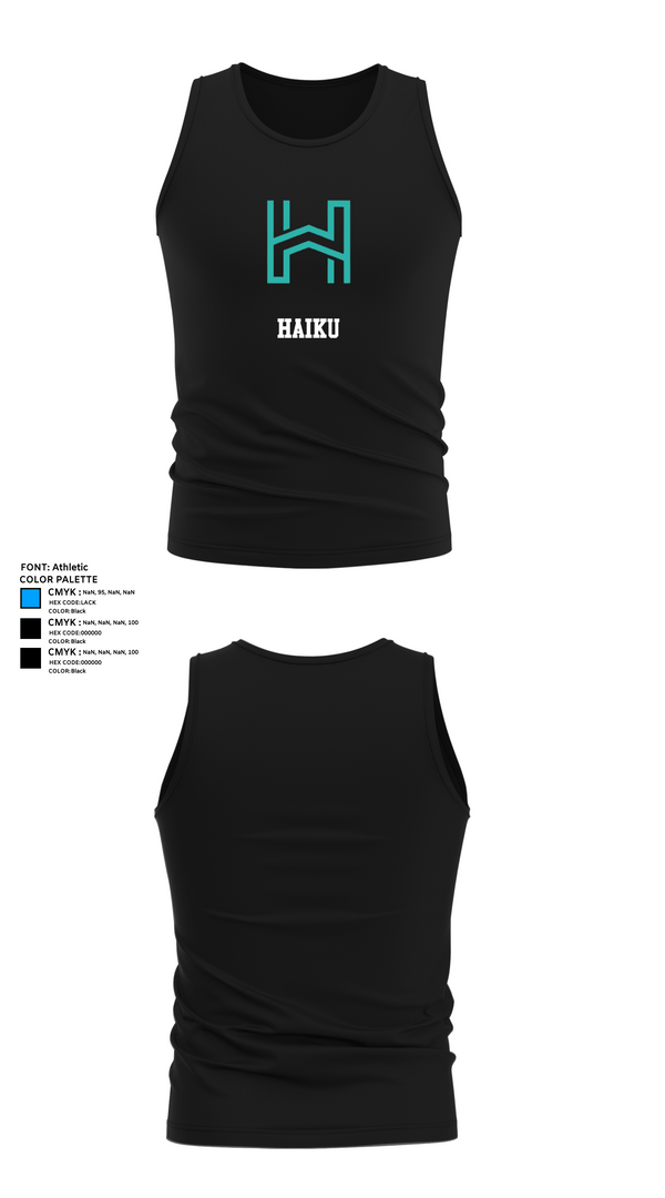 Tank Top, Haiku, , Teamtime, Team time, sublimation, custom sports apparel, team uniforms, spirit wear, spiritwear, sports uniforms, custom shirts, team store, custom team store, fundraiser sports, apparel fundraiser