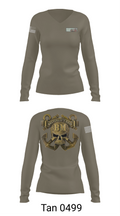 OD01 70309443 Women's Long Sleeve V-neck Shirt - 73