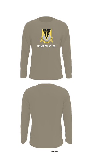 Long Sleeve Performance Shirt, USMAPS AY 25, Army, Teamtime, Team time, sublimation, custom sports apparel, team uniforms, spirit wear, spiritwear, sports uniforms, custom shirts, team store, custom team store, fundraiser sports, apparel fundraiser