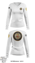 CMAA 19954181 Women's Long Sleeve V-neck Shirt - 2
