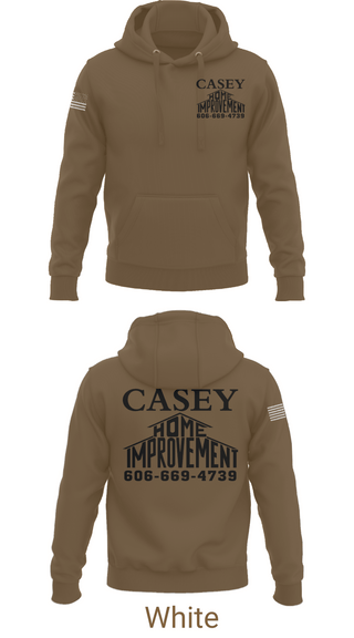 Hoodie, Casey home improvement, , Teamtime, Team time, sublimation, custom sports apparel, team uniforms, spirit wear, spiritwear, sports uniforms, custom shirts, team store, custom team store, fundraiser sports, apparel fundraiser