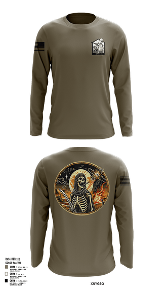 Long Sleeve Performance Shirt, 1-144 FA BN, National Guard, Teamtime, Team time, sublimation, custom sports apparel, team uniforms, spirit wear, spiritwear, sports uniforms, custom shirts, team store, custom team store, fundraiser sports, apparel fundraiser