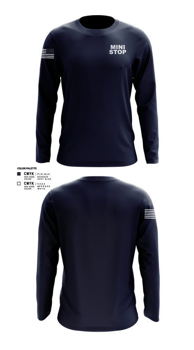 Mini stop 40015944 Long Sleeve Performance Shirt - 2