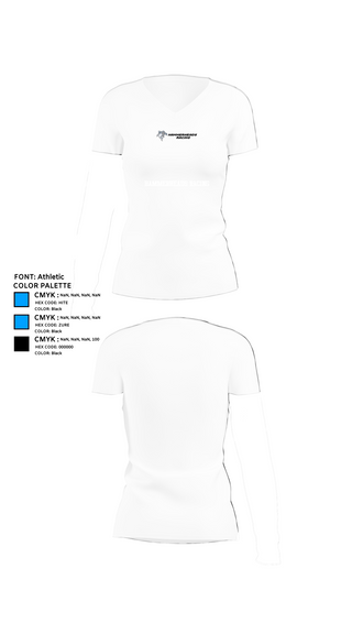 Womens Short Sleeve Vneck Shirt, Hammerheads Racing, Spirit Store, Teamtime, Team time, sublimation, custom sports apparel, team uniforms, spirit wear, spiritwear, sports uniforms, custom shirts, team store, custom team store, fundraiser sports, apparel fundraiser