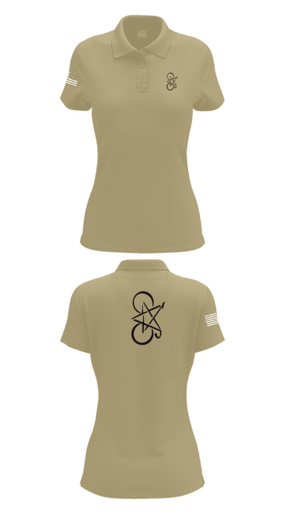 Beer Monkey Bike Crew 51743226 Women's Short Sleeve Performance Polo  - 43