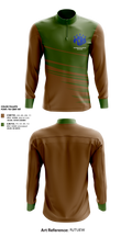 Burlington-Edison High School Bowling 27400664 Quarter Zip Jacket - 1