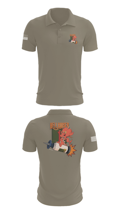 Hellraiser 15365776 Short Sleeve Performance Polo - 67