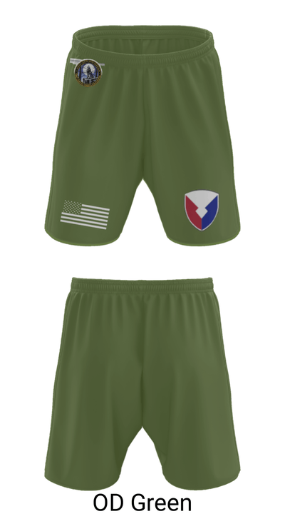 USAG Fort Hunter Liggett 63264859 Athletic Shorts With Pockets - 29