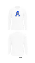 Airport High School Volleyball 92369251 Long Sleeve Performance Shirt - 8