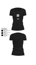 SCPOA 35279969 Women's Short Sleeve V-neck Shirt - 23