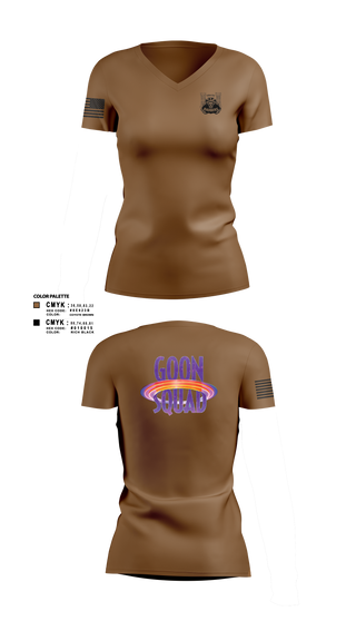 Womens Short Sleeve Vneck Shirt, 92nd Engineers, , Teamtime, Team time, sublimation, custom sports apparel, team uniforms, spirit wear, spiritwear, sports uniforms, custom shirts, team store, custom team store, fundraiser sports, apparel fundraiser