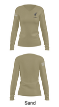 B Btry 2142 12534556 Women's Long Sleeve V-neck Shirt - 92