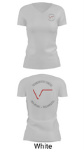 Vaguinho team 66706976 Women's Short Sleeve V-neck Shirt - 19