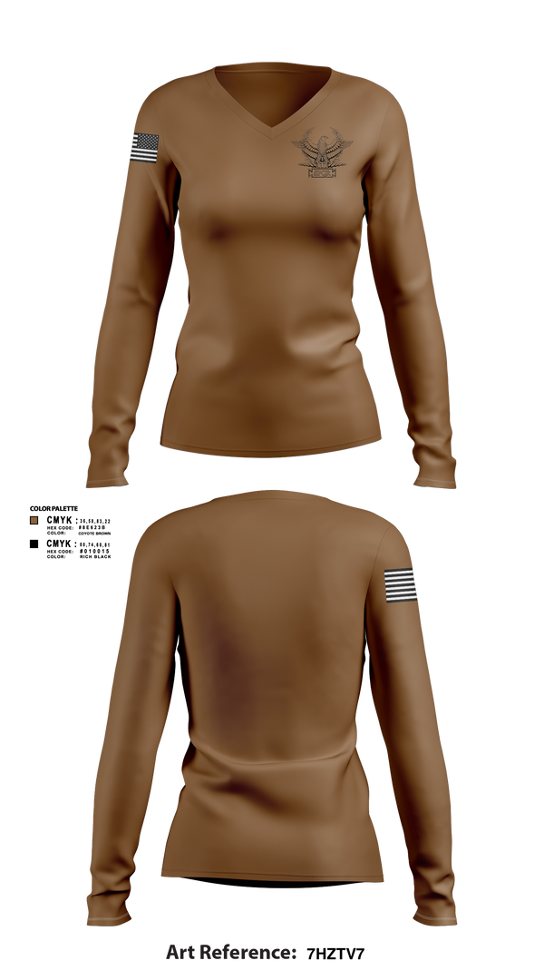 Womens Long Sleeve Vneck Shirt, JDR Plumbing, , Teamtime, Team time, sublimation, custom sports apparel, team uniforms, spirit wear, spiritwear, sports uniforms, custom shirts, team store, custom team store, fundraiser sports, apparel fundraiser