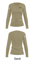 E Trp 2-6 CAV, 25th CAB, 25th INF 18040120 Women's Long Sleeve V-neck Shirt - 97