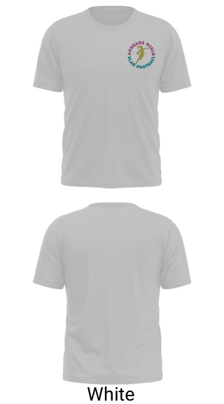 Old School Cotton Feel Shirt, Acreage Girls Flag Football, Football, Teamtime, Team time, sublimation, custom sports apparel, team uniforms, spirit wear, spiritwear, sports uniforms, custom shirts, team store, custom team store, fundraiser sports, apparel fundraiser