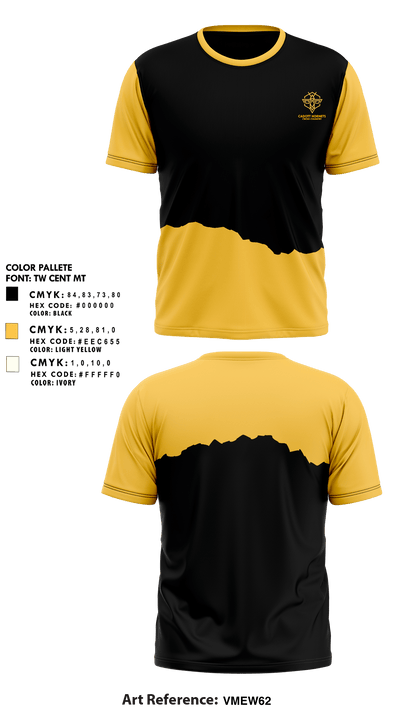 Cadott Hornets 62256179 Short Sleeve Performance Shirt - 1