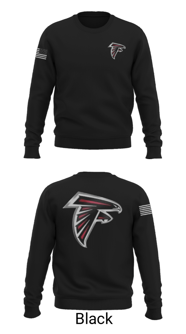 Crew Neck Sweatshirt, northsac panthers, Football, Teamtime, Team time, sublimation, custom sports apparel, team uniforms, spirit wear, spiritwear, sports uniforms, custom shirts, team store, custom team store, fundraiser sports, apparel fundraiser