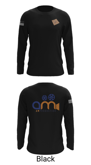 Long Sleeve Performance Shirt, AM PRODUCTION, , Teamtime, Team time, sublimation, custom sports apparel, team uniforms, spirit wear, spiritwear, sports uniforms, custom shirts, team store, custom team store, fundraiser sports, apparel fundraiser