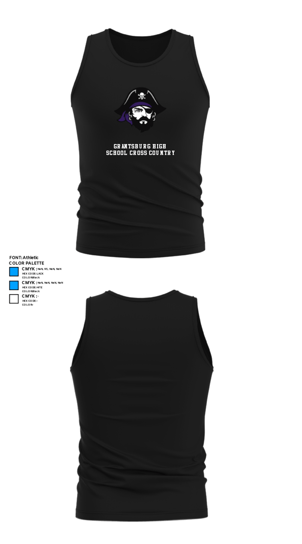 Tank Top, Grantsburg High School Cross Country, Cross Country, Teamtime, Team time, sublimation, custom sports apparel, team uniforms, spirit wear, spiritwear, sports uniforms, custom shirts, team store, custom team store, fundraiser sports, apparel fundraiser
