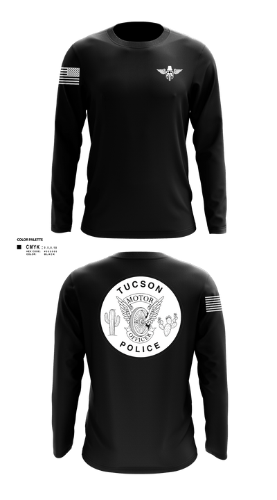 TPD MOTOR UNIT 67112743 Long Sleeve Performance Shirt - 2